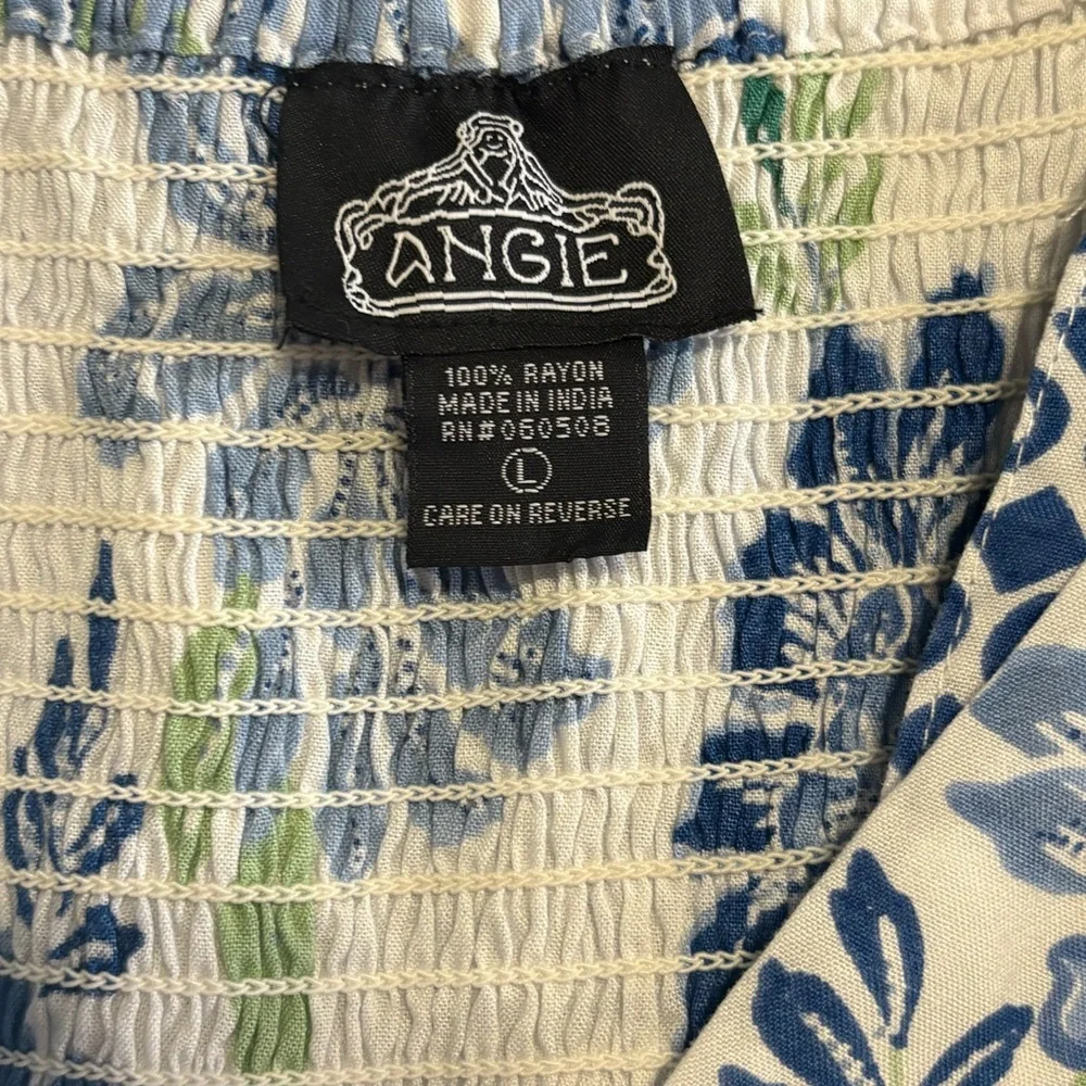 Angie Floral Knotted Mini Dress - Picture 7 of 9
